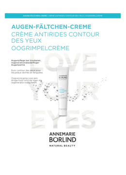 Crème Antirides Contour des Yeux