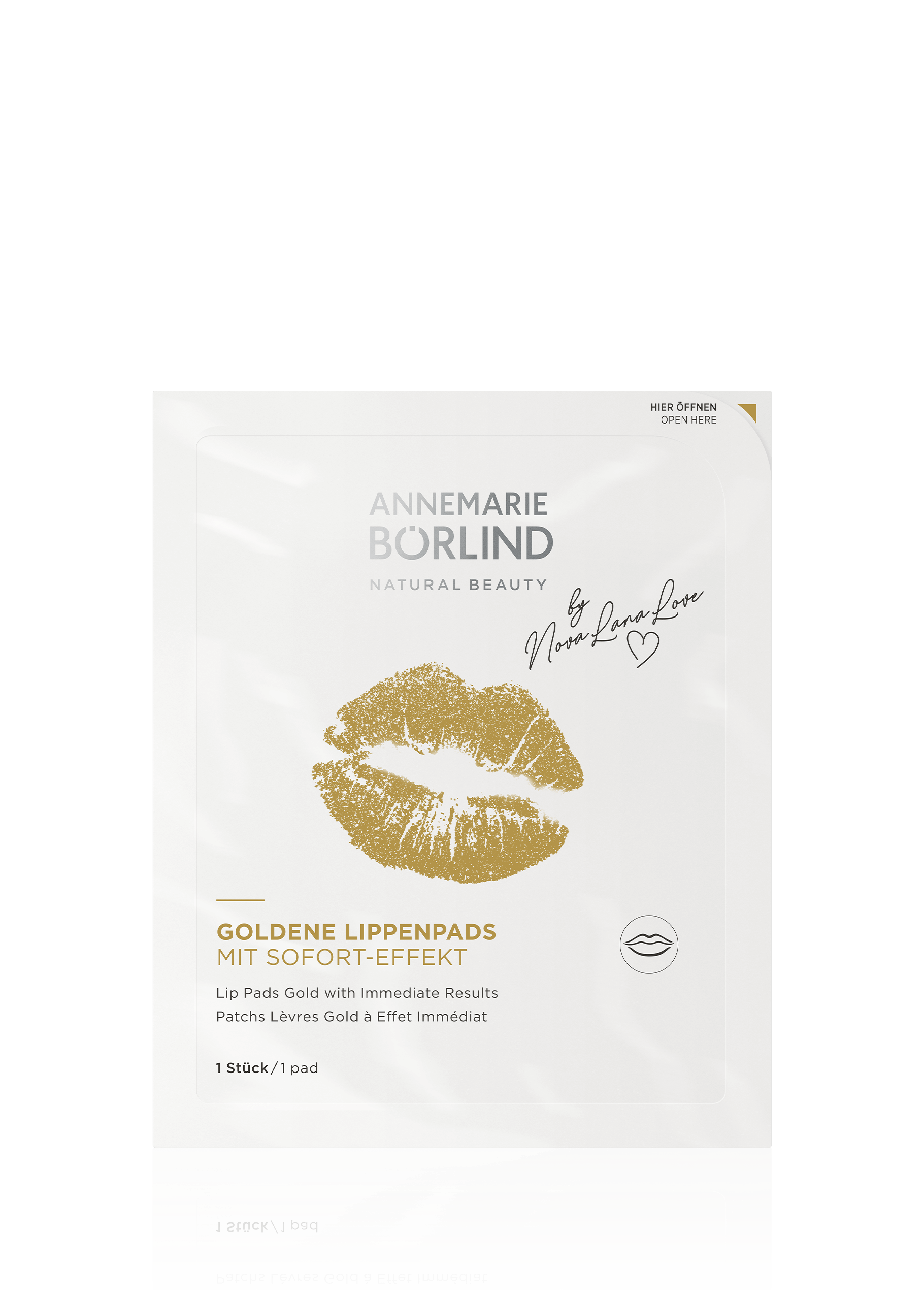 GOLDENE LIPPENPADS