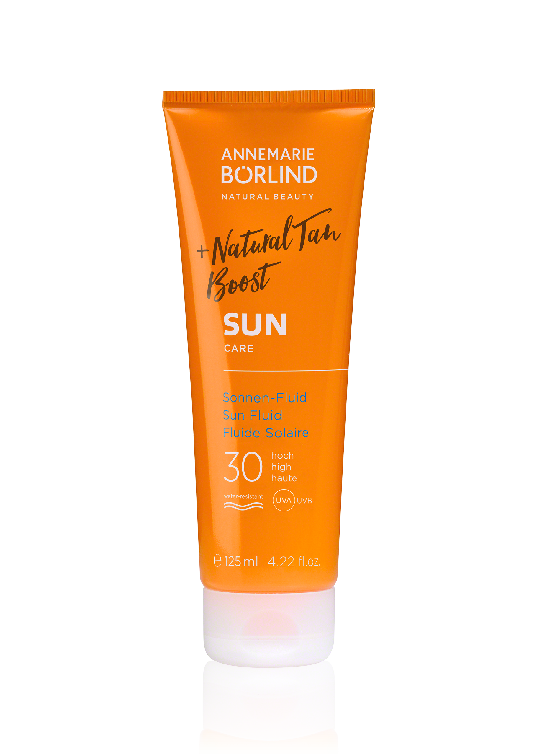 Natural Tan Boost Fluide Solaire IP30