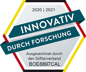 Siegel innovativ durch Foschung